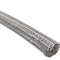 Electriduct Hook Self Closing Braided Wrap Sleeving- 1.25" x 50ft- Gray BS-J-SCW-125-50-GY